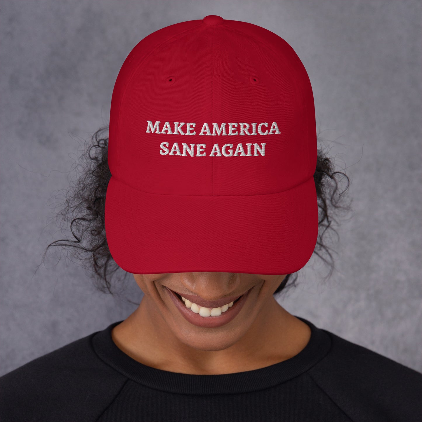 Make America Sane Again Dad hat