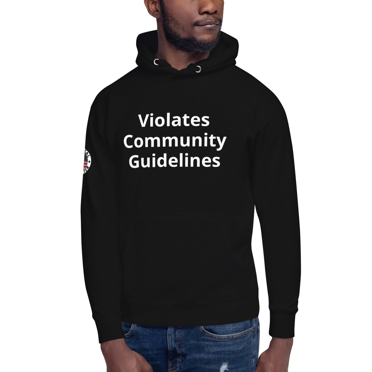 Violates Community Guidelines Unisex Hoodie