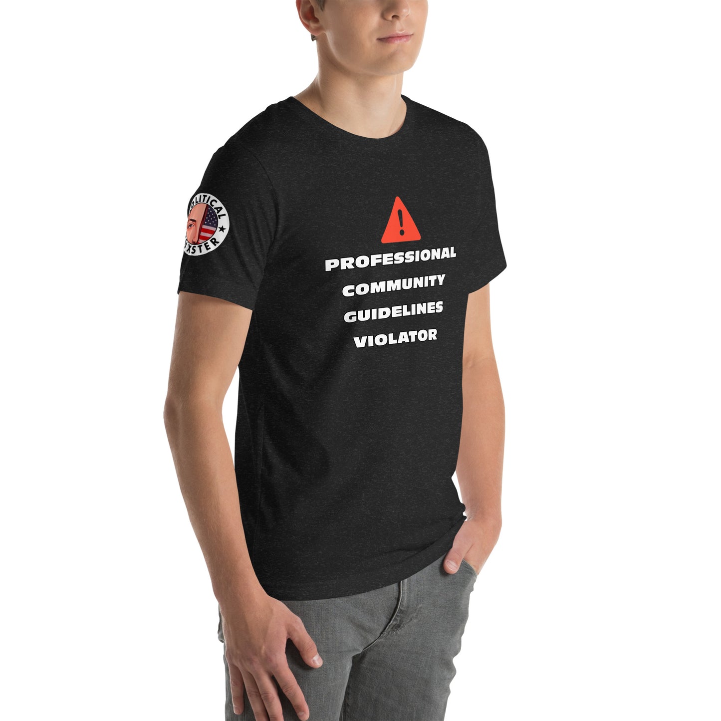 Professional Community Guidelines Violator Unisex t-shirt